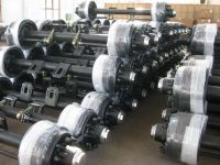 16t germany container trailer axle