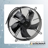 Axial Fan SFM200 with metal impeller for cooling ventilation fan