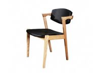 Solid wood danish dining chairs