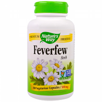 Nature&#039;s Way, Feverfew Herb, 380 mg, 180 Veggie Caps