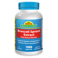 Nova Nutritions Broccoli Sprout Extract 1000mg/serving 120 Capsules