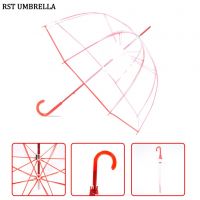 RST high quality dome shape big transparent umbrella promotional umbre