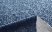 3D Embossed polyester Italy velvet bonded TC fabric for sofa cover upholstery