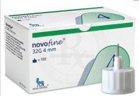 INSULIN NOVOFINE 4 MM 32 G NEEDLE TIPS