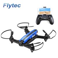 Flytec T18D RC Quadcopter Mini Racing Drone 4CH 6 axis UFO with Wifi FPV 720P HD Camera Height Hold Mode RTF Blue