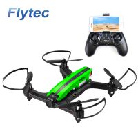 Flytec T18d Rc Quadcopter Mini Racing Drone 4ch 6 Axis Ufo With Wifi Fpv 720p Hd Camera Height Hold Mode Rtf Yellow