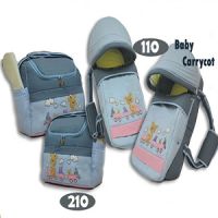 Baby Carrycot with its Diaper Bag