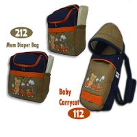 Baby Carrycot With Its Diaper Bag