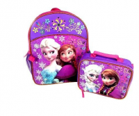 Walmart Disney FAMA Marvel Polyester 600D Glitter Organza Sequins Back to Shool Backpack Lunch Tote