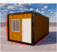 hot sale steel fast assemble prefab house container detachable container house price  From China