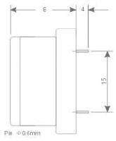 Printed Circuit Transformer Encapsulated And Unencapsulated