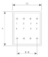 Printed Circuit Transformer Encapsulated And Unencapsulated