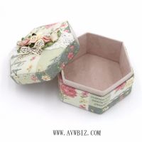 Custom square gift paper storage box