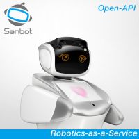 Sanbot Elf cloud-brained facial recognition artificial intelligent service robot