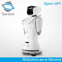 Sanbot Elf multi-service mobile app control remote telepresence robot for lecture, education, hospitality, commercial and remote monitor