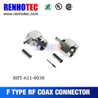 quality guarantee RF coaxial crimp F male connector