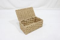 New Paper Rope Box Handmade, brow home decor -CH4409A-1BR