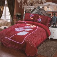 embossed super soft blanket and set blanket 2018 newest design From China