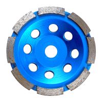 SIVER  BRAZED  SINGLE(double)  ROW GRINDING CUP  WHEEL