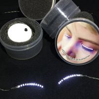 2017 hot selling beauty make up tools the LED blink eyelashes for Christmas new year party 