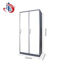 High quality 2 swing door filing cabinet made in china From China