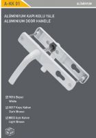 aluminium door handle From Turkey