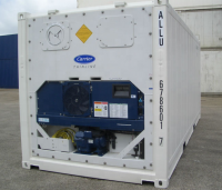 Refrigerated Shipping And Storage Containers On