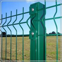 PVC Coated 3D Wire Mesh Fence/ Welded Garden Fence Panels From China
