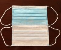 CE/FDA approved earloop medical surgical 3 ply mask Anti virus disposable non-woven fabric face mask