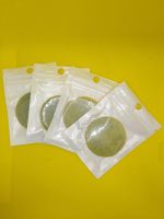 2020 Green Artificial Jade Stone False Eyelash Extension Glue Adhesive Pallet Pad Round Flat Stone