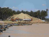 sea sand for reclamation, river sand and silica sand From Malaysia