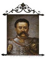 Hanging Tapestry Oil Painting With Iron