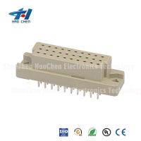 3 rows ph2.54mm DIN41612 Euro connectors female straight vertical 30P, 32P, 42P, 48P, 64P, 66P, 96P, 120P board to board connector