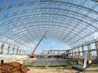 High quality steel space frame coal storage
