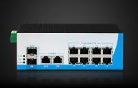 10/100/1000Mbps 8 port industrial poe switch 2 gigabit Ethernet port combo with 2 gigabit sfp port