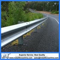 taffic barrier fenders beams for highways and roads metallic safety guardrail