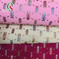 printed flock fabric