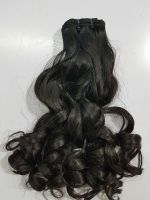 Single Drawn Machine Weft Hair_80cm_Wavy_Natural Virgin Brazilian Hair