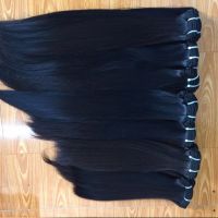 Single Drawn Machine Weft Hair_Natural Virgin Brazilian Human Hair_Discount 10-20$/kg in September