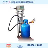 Electronic lpg filling machinery for gas spring filling