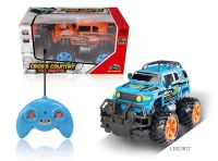 Four way remote controlled off-road vehicle rc car