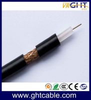 18AWG CCS Black PVC Coaxial Cable Rg59 for CCTV/CATV