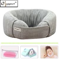 Qsupport Natural Latex Neck &amp;amp;amp; Chin Support Travel Pillows for Sleeping-Relieve Neck Pain