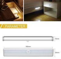 6/10 LEDs PIR LED Motion Sensor Light Cupboard Wardrobe Bed Lamp LED Under Cabinet Night Light For Closet Stairs Kitchen