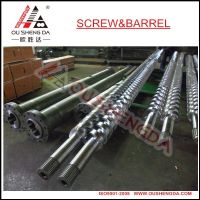 Twin Conical Screw Barrel Design for PVC