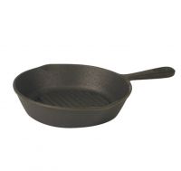 Cast Iron Ribbed Skillet