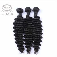 Human Hair Bundles Deep Wave style