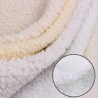 China manufacturer kids fleece fabric custom 100% polyester knitted sherpa fleece fabric
