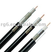 Low attenuation customized OEM RG6 RG59 coaxial cable with 90% braiding coverage From China
