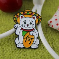 Lapel Pins for Maneki Neko